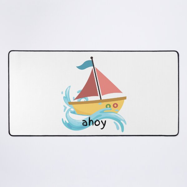 Item preview, Ahoy Travel by Boat Adventure designed and sold by Nonshape.