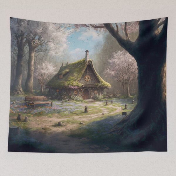 Item preview, Cozy Cottage House designed and sold by letsgetinspired.