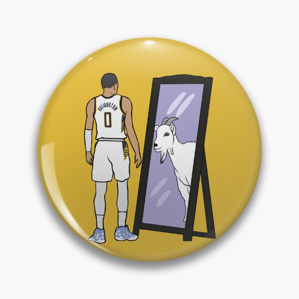 Item preview, Tyrese Haliburton Mirror GOAT designed and sold by RatTrapTees.