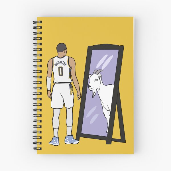Item preview, Tyrese Haliburton Mirror GOAT designed and sold by RatTrapTees.
