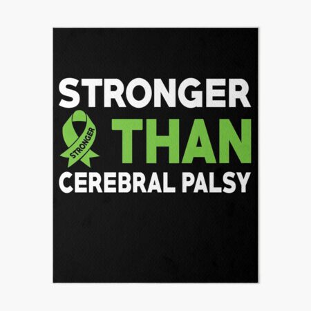 Item preview, Stronger Than Cerebral Palsy Awareness Warrior designed and sold by Adolfo114.