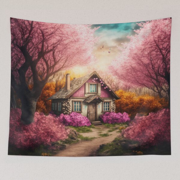 Item preview, Cozy Cottage House designed and sold by letsgetinspired.