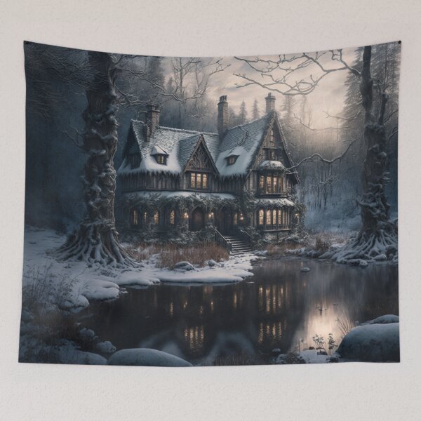 Item preview, Cozy Cottage House designed and sold by letsgetinspired.