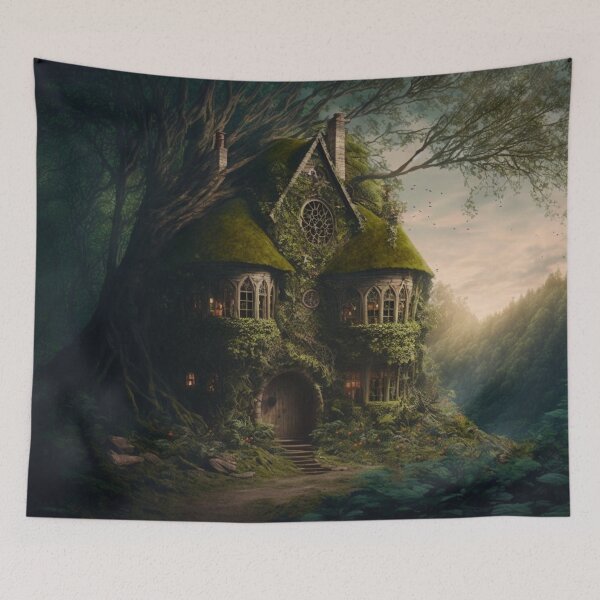 Item preview, Cozy Cottage House designed and sold by letsgetinspired.