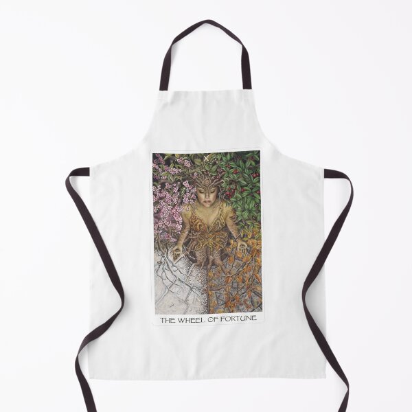 Item preview, The Wheel of Fortune Tarot Card - White designed and sold by Artbykayleighb.