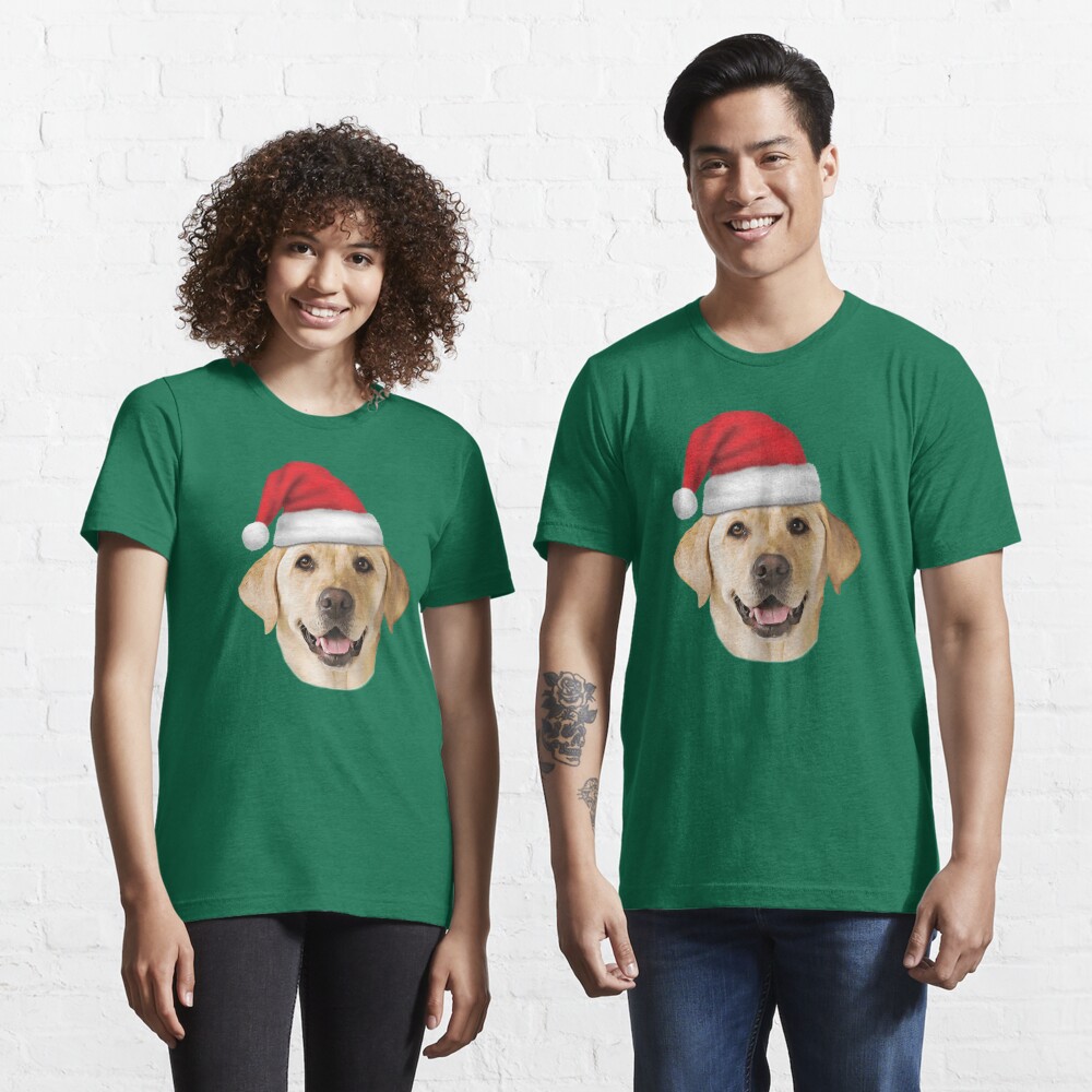 yellow lab christmas shirt