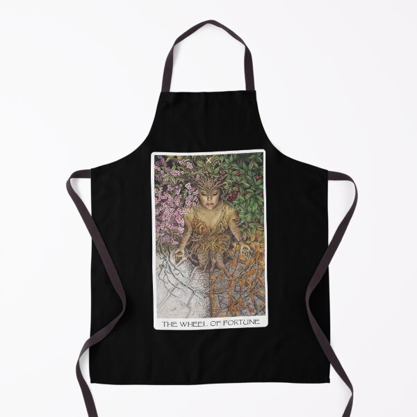 Item preview, The Wheel of Fortune Tarot Card - Black designed and sold by Artbykayleighb.