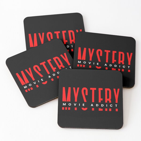 Item preview, Mystery movie addict minimalistic design designed and sold by DigitalMagShop.