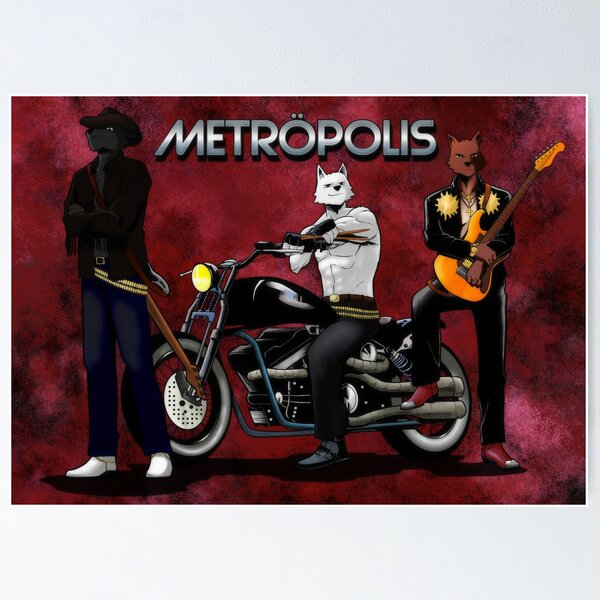 Metröpolis: For the Metalheads of the Wastelands Poster