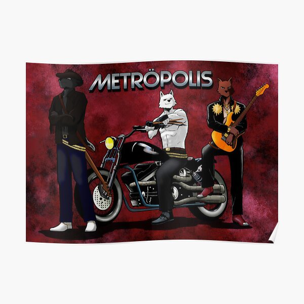 Metröpolis: For the Metalheads of the Wastelands Poster
