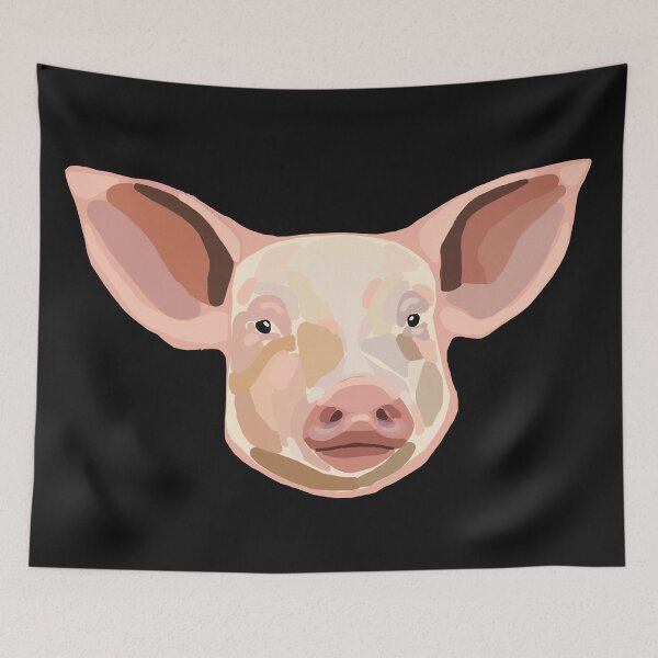 Item preview, Pig Illustration designed and sold by DesignKitTeam.