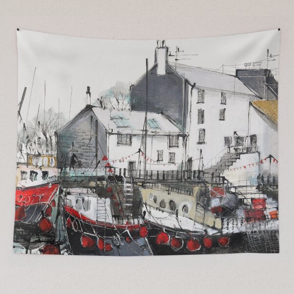 Item preview, Polperro designed and sold by Artbyirina.