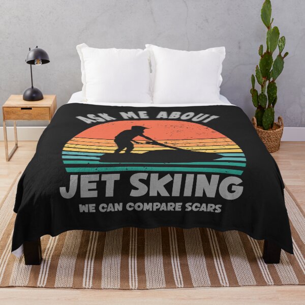 Item preview, Jet skiing retro sunset designed and sold by TipTopTapo.