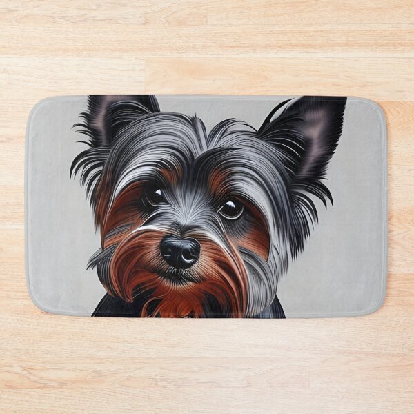 Item preview, Yorkshire Terrier, charcoal drawing 3, Ai Generated Art  designed and sold by ACC .