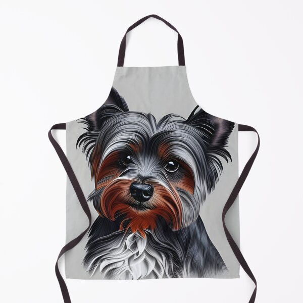 Item preview, Yorkshire Terrier, charcoal drawing 3, Ai Generated Art  designed and sold by ACC .