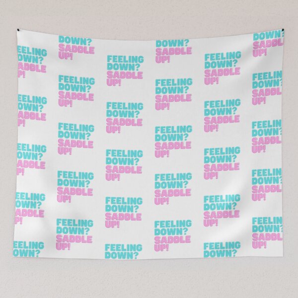 Item preview, Feeling Down Saddle Up  designed and sold by Horse-Aholic.