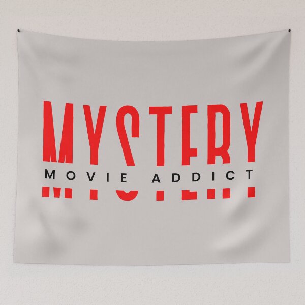 Item preview,  Mystery movie addict minimalistic design designed and sold by DigitalMagShop.
