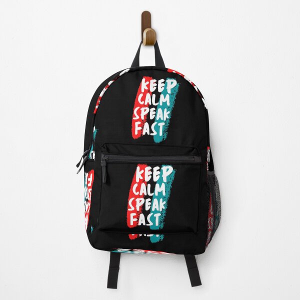 Item preview, Keep Calm And Speak Fast designed and sold by mu-art.