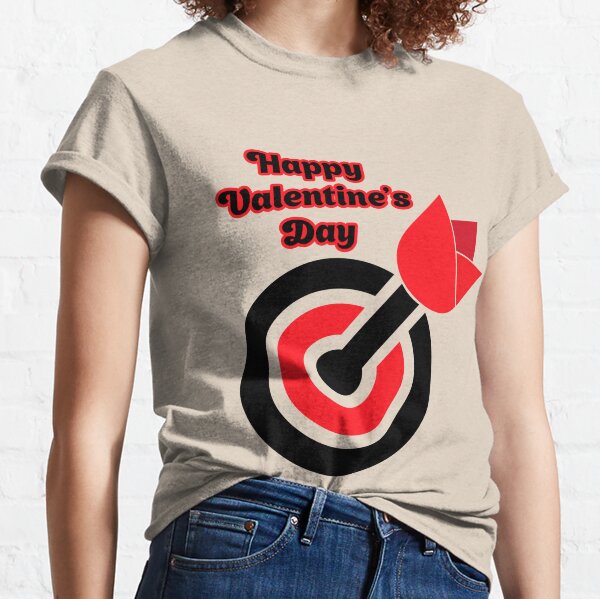 Amtdh Womens Shirts Valentine's Day Print Gifts for Girlfriends