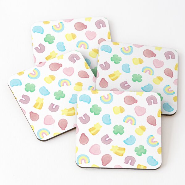 Item preview, Fortuitous Trinkets Marshmallows - Pattern on White designed and sold by ElegantTangent.
