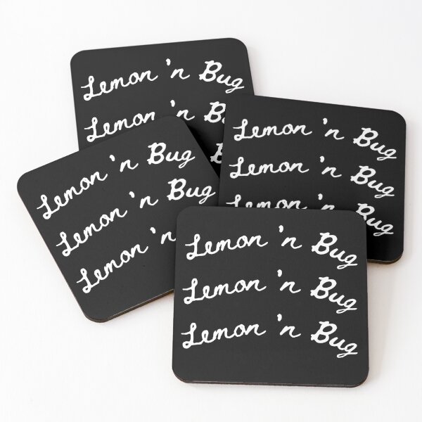 Item preview, lemon 'n bug - blanco, cursiva designed and sold by snail-galaxy.