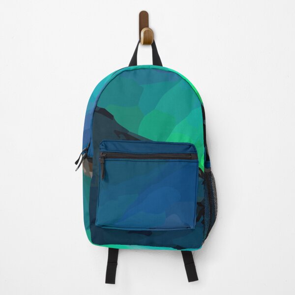 Item preview, Abstract Illustration:- Abstract Mountain Wall Art-Abstract Sea Painting designed and sold by typoinspired.