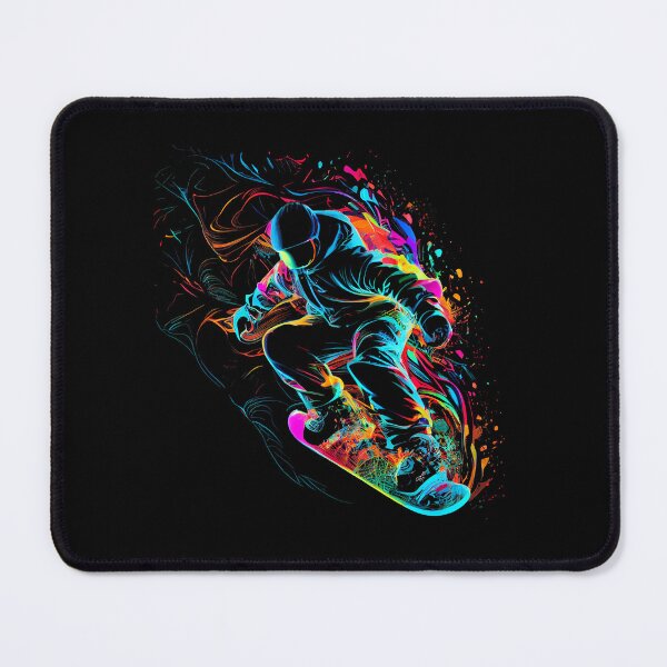 Item preview, Snowboarder Neon designed and sold by Tellingmoon.