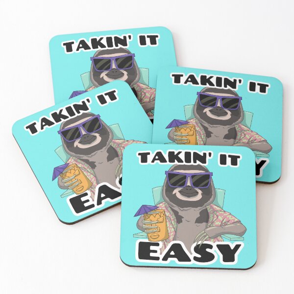 Item preview, Sloth Takin' It Eeasy designed and sold by NTS-Designs.
