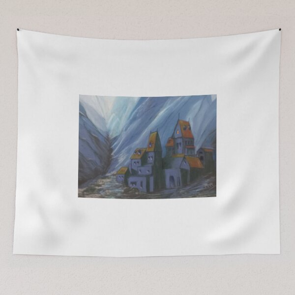 Item preview, Solitude original pastel fantasy castle designed and sold by ROXANEDS.