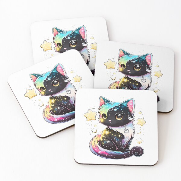 Item preview, Chibi Night Cat designed and sold by Chibi Fantasy.