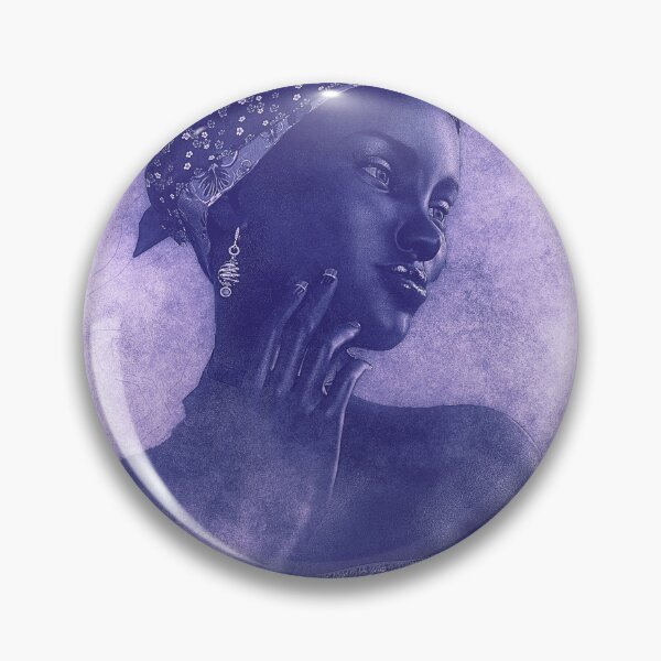 Item preview, Ebony Pastel Portrait designed and sold by Axel-Doi.