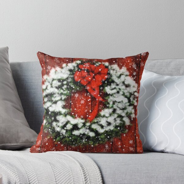 Item preview, Snowy Christmas Wreath designed and sold by Lois  Bryan.