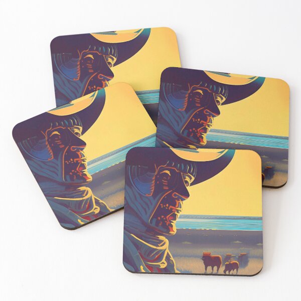 Item preview, Robot Cowboy - Buffalo Edition designed and sold by JoanNinjaHen.