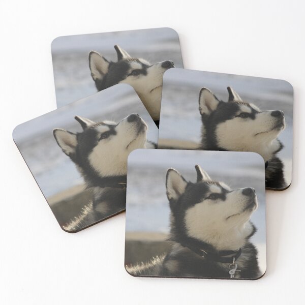 Item preview, Black and White Husky designed and sold by KaeruTheHusky.