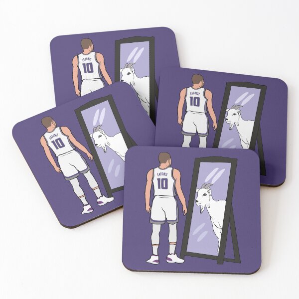 Item preview, Domantas Sabonis Mirror GOAT designed and sold by RatTrapTees.