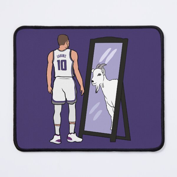 Item preview, Domantas Sabonis Mirror GOAT designed and sold by RatTrapTees.