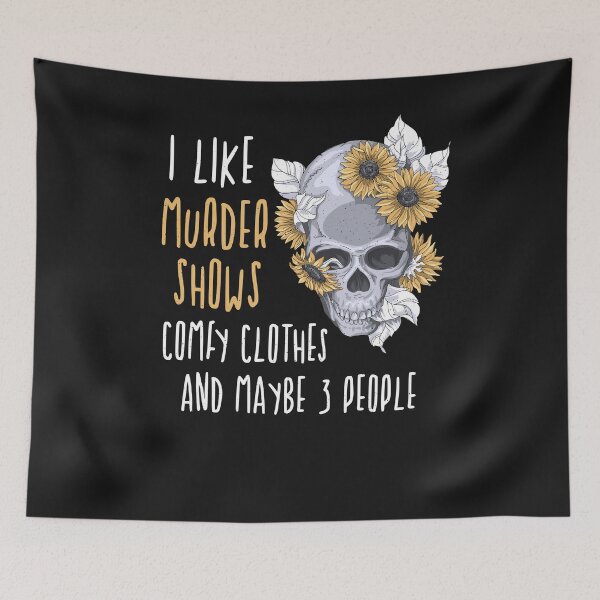 Item preview, True Crime Shows & Friends - Funny designed and sold by ChrisFeil.