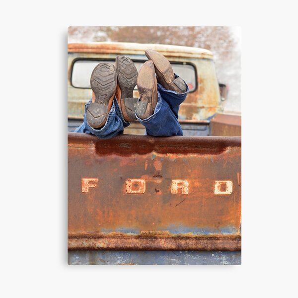 Relaxin' Country Style Canvas Print