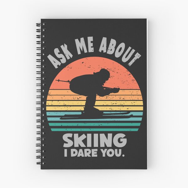 Item preview, Fun skiing retro sunset graphic  designed and sold by TipTopTapo.