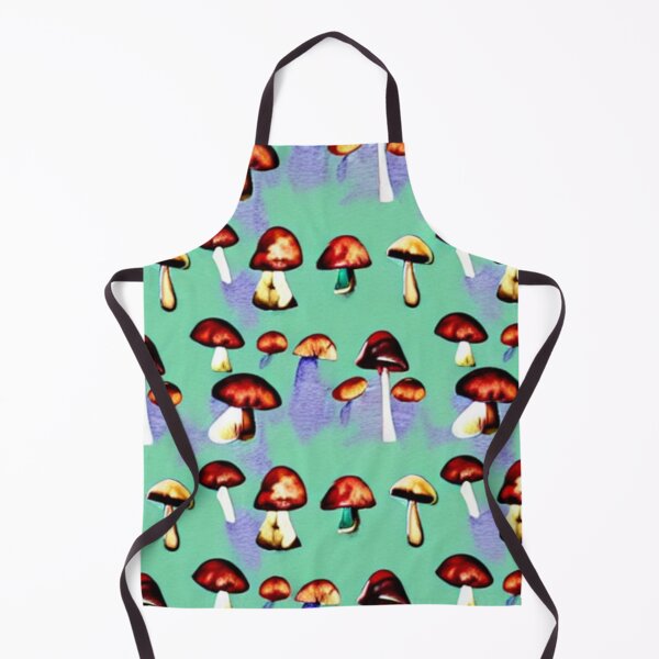Item preview, Watercolor Mushroom Pattern designed and sold by SquishStitches.