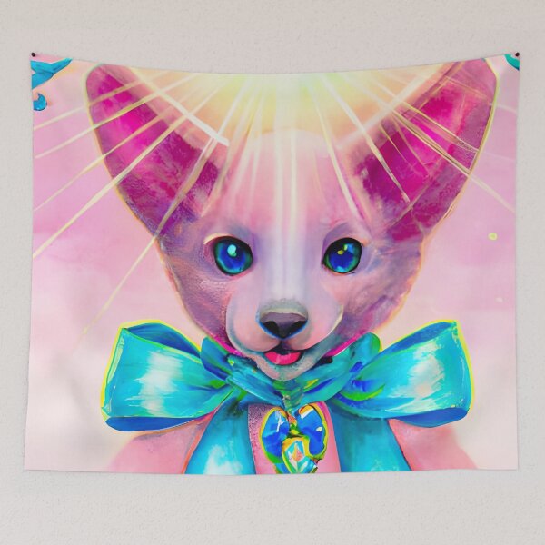 Artikelvorschau, Cute Pink Chihuahua entworfen und verkauft von WorldOfFairies.