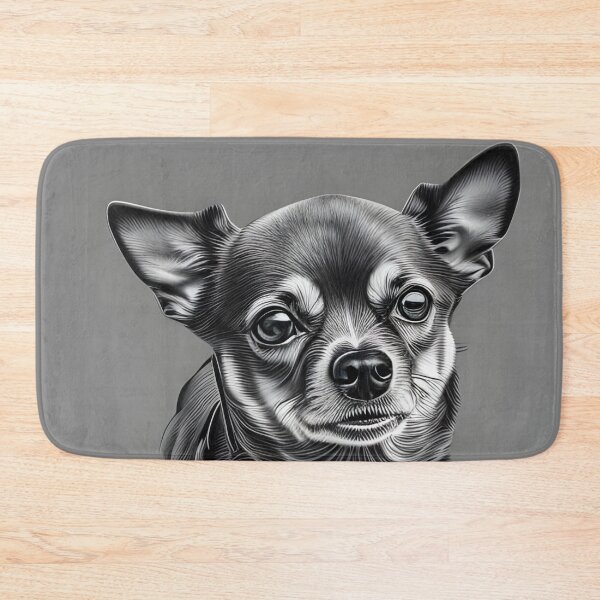 Item preview, Chihuahua, charcoal drawing 4, Ai Generated Art  designed and sold by ACC .