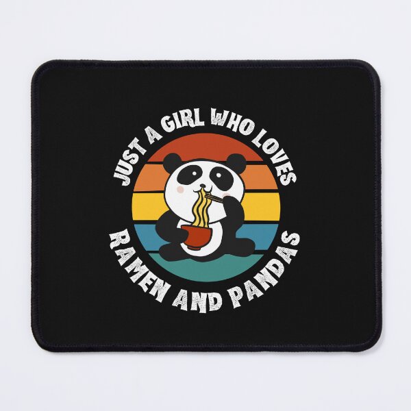 Item preview, Just Girl Who Loves Pandas and Ramen Pet Panda Bears Cute Foodie Funny Happy Witty Joke Sarcastic Spiritual Animal Birthday Gift Scale designed and sold by EpsilonEridani.