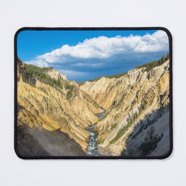 Item preview, The view down canyon from the Brink of Lower Falls. designed and sold by Digital Studio D2.