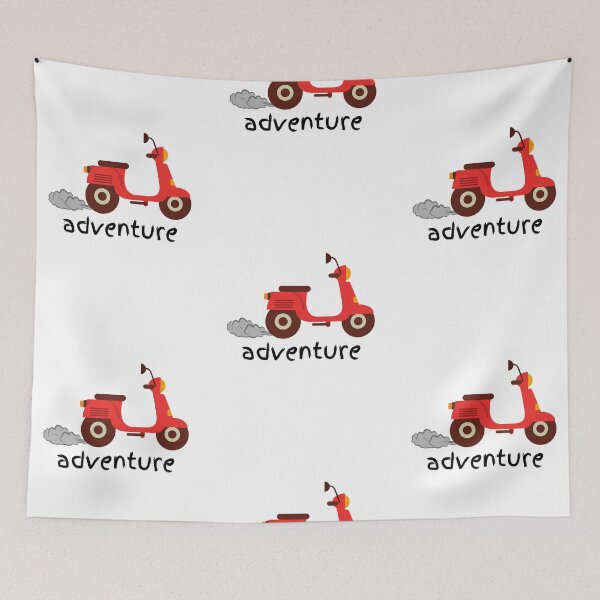 Item preview, Adventure Scooter Road Trip designed and sold by Nonshape.