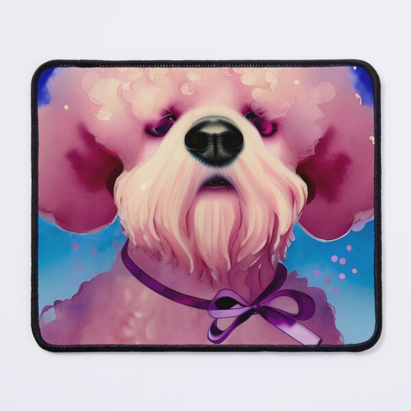 Item preview, Cute pink poodle designed and sold by WorldOfFairies.