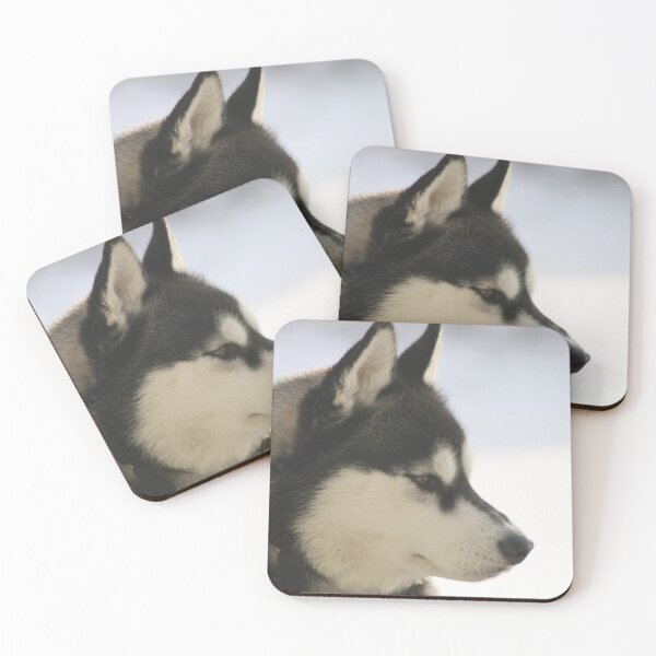 Item preview, Black and White Husky designed and sold by KaeruTheHusky.