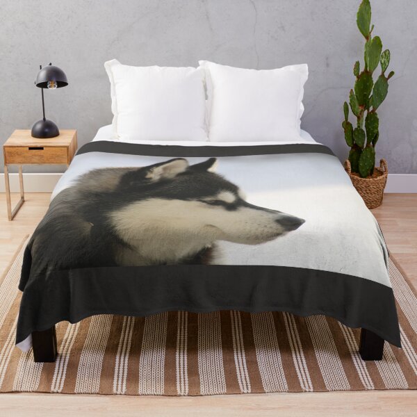 Item preview, Black and White Husky designed and sold by KaeruTheHusky.