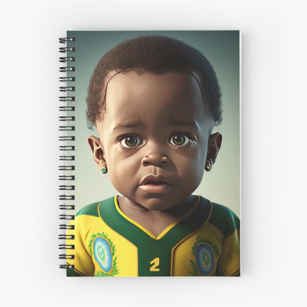 Item preview, Pele as a cute kid / A.I. Art designed and sold by AeonGraphic.