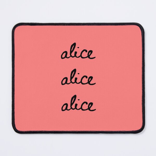 Item preview, alice name labels - black, cursive designed and sold by snail-galaxy.